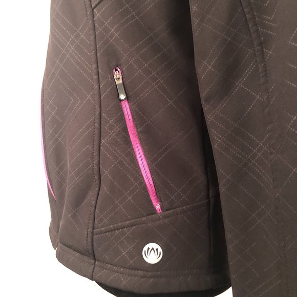 Mondetta Black Zip Up Hooded Jacket - Picture 4 of 13